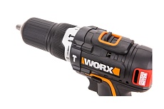 Ударная аккумуляторная бесщеточная дрель-шуруповерт Worx WX367.3