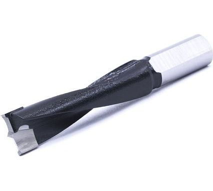 Сверло присадочное монолитное глухое ZY-90224R (12х70 мм; хв-к 10 мм; правое вращение) МНОГОФРЕЗ 6681