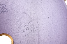 Диск алмазный сплошная кромка G/L по граниту 300D-2T-7.5W-25.4/32 Messer 01-22-300