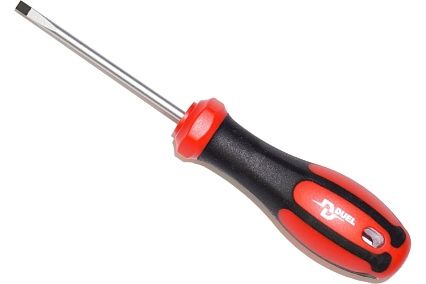 Отвёртка DUEL Slimline серии DuoTech прямой шлиц SL4 DL10-040-075