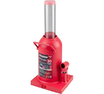 Домкрат бутылочный Forcekraft 30т с клапаном h min-255мм, h max-423мм FK-T93004 DS(26585)