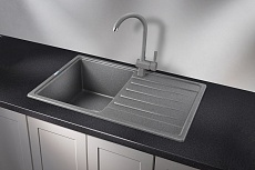 Кухонная мойка Granula Standart ST-7602 76 см графит