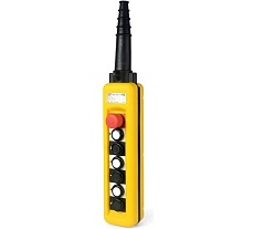Пульт кнопочный HLT XAC-A6813 6-кнопок 1 скорости, авар. стоп IP65 085-12-010