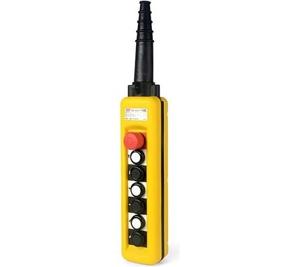 Пульт кнопочный HLT XAC-A6813 6-кнопок 1 скорости, авар. стоп IP65 085-12-010