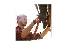 Молоток Intertool 1000 г, ручка из фибергласа HT-0210
