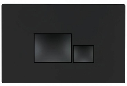 Кнопка смыва BelBagno BB074NERO для BB020, BB025, BB026, матовый черный