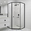 Душевой уголок RGW Hotel HO-088B 90x90 прозрачное, черный 350608899-14