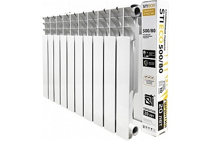 Радиатор STI AL ECO RUS 500/80 10 секций ТТ000015885