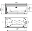 Акриловая ванна Ваннеса Николь 150х70 см