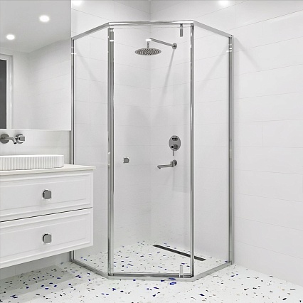Душевой уголок RGW Hotel HO-088 90x90 прозрачное, хром 350608899-11
