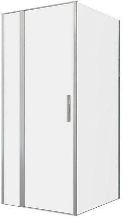 Душевой уголок Allen Brau Priority 90x100 3.31026.BA + 3.31047.BA, прозрачный, серебро браш
