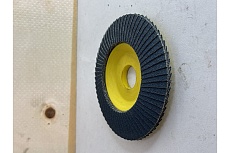 Круг лепестковый тарельчатый SMT925 115х22.23 мм, P80, выпуклый Klingspor 321716