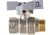 Шаровой кран для воды СТМ СТАНДАРТ 1/2", г/ш, бабочка CWFMB012