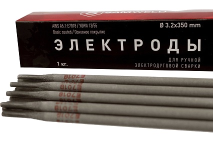 Электроды 3.2 мм рутиловые E6013 (МР-3) 1 кг НАКС SAMGRUPP 16200