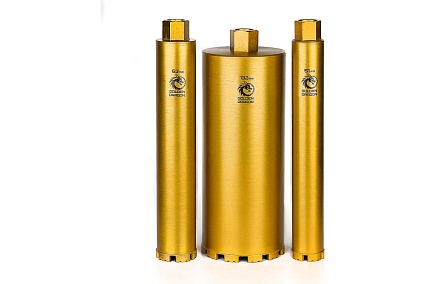 Коронка алмазная М22, 132х350 мм, по бетону GOLDEN DRAGON 132/350.M22.GD