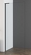 Душевая перегородка Vincea Walk-In VSW-7HA700CLB 70x200 черный матовый, прозрачное