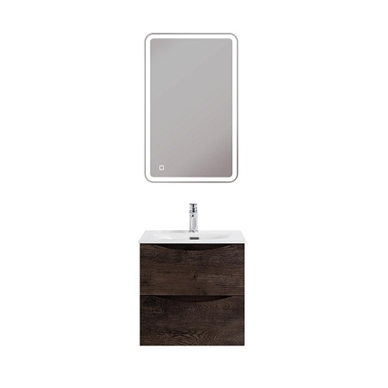 Мебель для ванной BelBagno Marino-Cer-Mini 50 см Rovere Nature Grigio