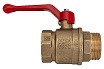Шаровой для воды Valfex 1 1/4" ВР/НР ручка-рычаг, латунный 11Б27фт1М VF.215.LR1.114.Bir