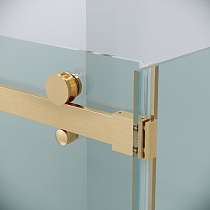 Душевой уголок Grossman Classic 120.K33.04.1010.32.00 100x100 прозрачный, золото сатин