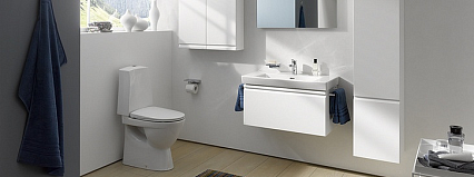 Мебель для ванной Laufen Pro S 105 см 1 ящик, белый матовый