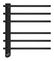 Полотенцесушитель электрический AQUAme AQM3116MB черный матовый