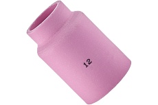 Сопло керамическое увеличенное TW 17-18-26 GL №12, L48 мм, d19.5 мм Оберон XL53N87.1