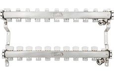 Коллекторная группа Essan GROUP803 нержавейка, 1"x3/4" EK 10 выходов, без расходомеров 180322510-77