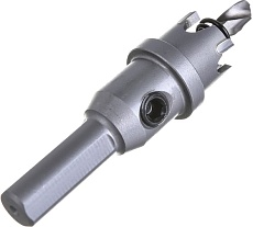 Коронка по металлу HM (17х12 мм; хвостовик 10 мм; комплект) D.BOR HS-HM-12-017-T