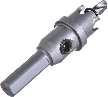 Коронка по металлу HM (17х12 мм; хвостовик 10 мм; комплект) D.BOR HS-HM-12-017-T
