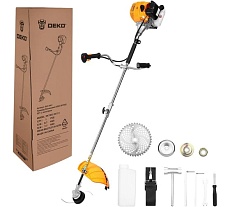 Триммер бензиновый Deko DKTR52 SET 3, леска/диск 063-4461