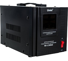 Напольный стабилизатор с расширенным диапазоном входного напряжения Uniel RS-1/500LS 9496