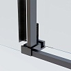 Душевой уголок Vincea Софт 2 (Soft 2) VSR-3SO28012CLGM 120x80 вороненая сталь, прозрачное