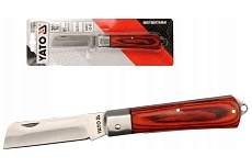 Нож электрика Yato складной YT-7600