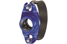 Хомутовый муфтовый отвод (седелка) АТКА 2" х 300 (315-335) 1001060208