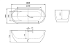 Акриловая ванна Art&Max AM-218-1800-800 180x80
