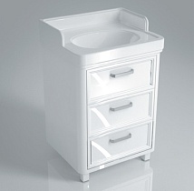 Мебель для ванной Kerama Marazzi Pompei 60 см, 3 ящика белый