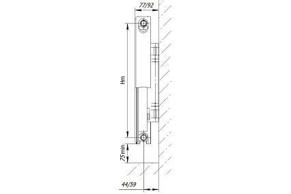 Стальной панельный радиатор AXIS Classic 11 500x1100 115011C AXIS115011C