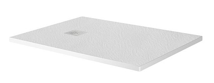 Поддон для душа BelBagno TRAY-MR-UNO-AH-160/80-35-W-BO 160x80 белый, накладка белый