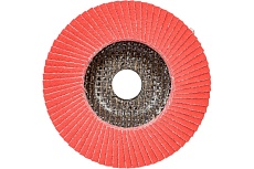 Круг лепестковый торцевой, угловой, керамика 125х22.2 мм, P-60 ABRAFORM AF-FLAP-CN-125-P60-CRM
