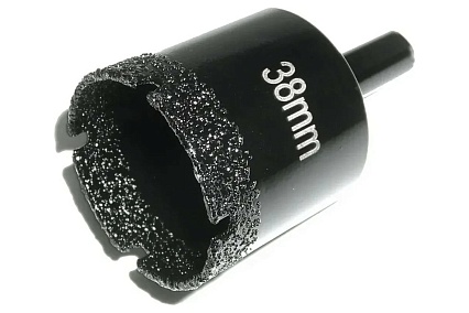 Коронка алмазная по керамограниту PROFI 38 мм Skrab 31138