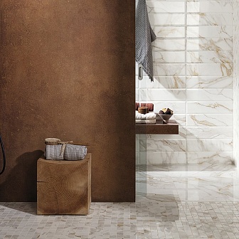 Плитка Fap Ceramiche Roma Gold Calacatta Oro Brillante 50x120 см, fQCR