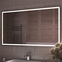 Зеркало Vigo Geometry Comfort 100 см с подсветкой, антипар