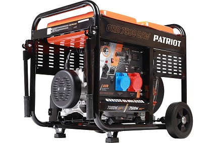 Дизельный генератор Patriot GRD 7500DAW 472732275