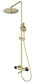 Душевая стойка Wonzon&Woghand WW-88739902-BG термостат, брашированное золото
