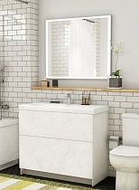 Мебель для ванной Art&Max Verona Push 90 см, напольная венециано