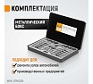 Набор метчиков и плашек М5-М12 Wiederkraft 24 предмета, метрическая резьба WDK-DTM3024
