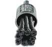 Щетка концевая жгутовая Lessmann Д22x0.35 мм, хв-к 6мм, 20000 об/мин 454278