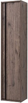 Шкаф-пенал Aquanet Lino 35 см дуб веллингтон