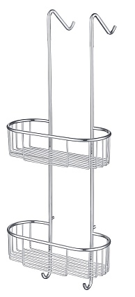 Полка Timo Nelson 150084/00 chrome