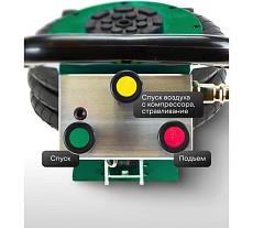 Домкрат подкатной пневматический Rockforce 6т RF-TRA1823(59251)